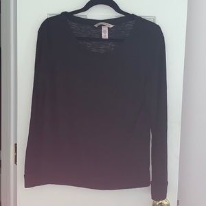 Victoria’s Secret long sleeved black t shirt
